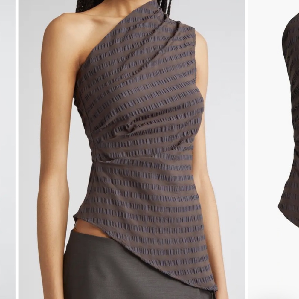 Paloma Wool One-Shoulder Asymmetrical Top